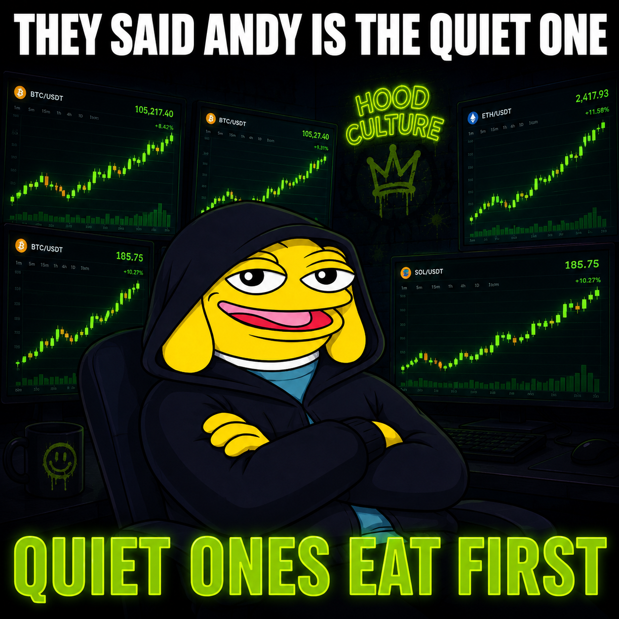 Quiet Ones Eat First